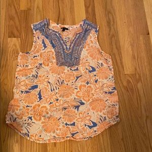 Talbots cotton light blouse